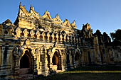 Mahar Aung Mye Bon San Monastery built in 1822, Inwa, near Mandalay, Myanmar (Burma), Asia 